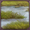 These flooded plains host a variety of wildlife. A prime hunting spot... as long as you don't mind getting wet.
