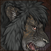 Faux Barbary Mane [Obsidian]