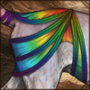 Lion Pride Veiled Wraps [Rainbow]