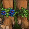 Scarlet Pimpernel Legwrap [Blue]