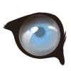 An eye applicator that will change your chosen lion's eye colour to Fog.
